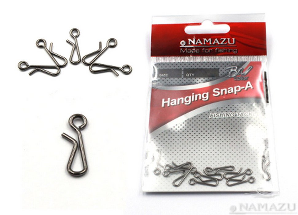 Застежка Namazu , цв. BN, р. 1, до 5 кг 10 шт N-FT-HSA1