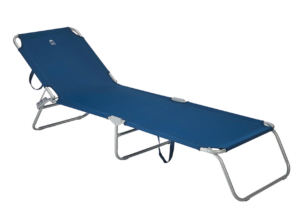 Раскладушка Jungle Camp Comfort 3 позиции, синяя 70730