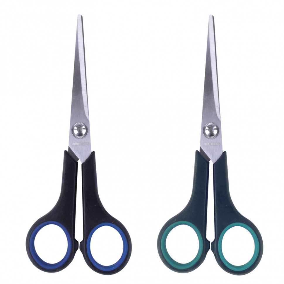 Ножницы Brauberg Soft Grip 165 мм 230761