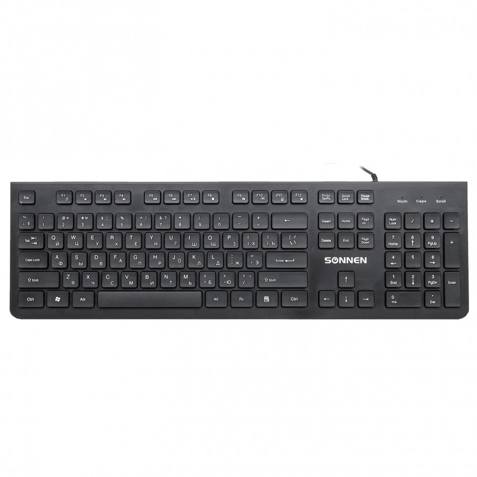 Клавиатура проводная USB Sven KB-8280 (513510)