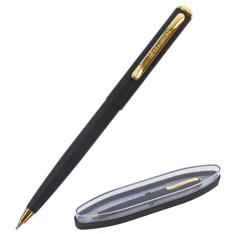 Ручка подарочная шариковая Brauberg Maestro 0,5 мм синяя 143470 цена за 2 шт
