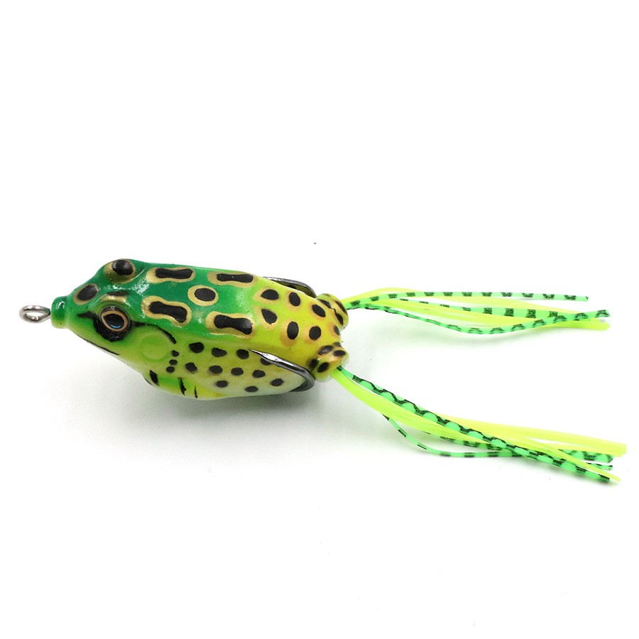 Лягушка-незацепляйка Namazu FROG, 65 мм, 14 г, цвет 18, YR Hooks (BN) #6 N-F65-14-18