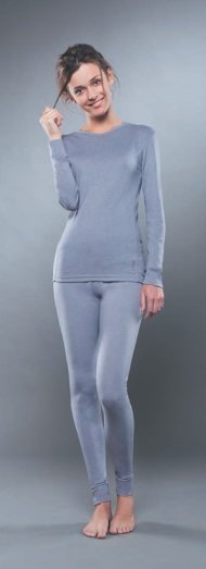 Рубашка с дл.рукавом GUAHOO Everyday Mid-Weight 261S/GY (2XS)