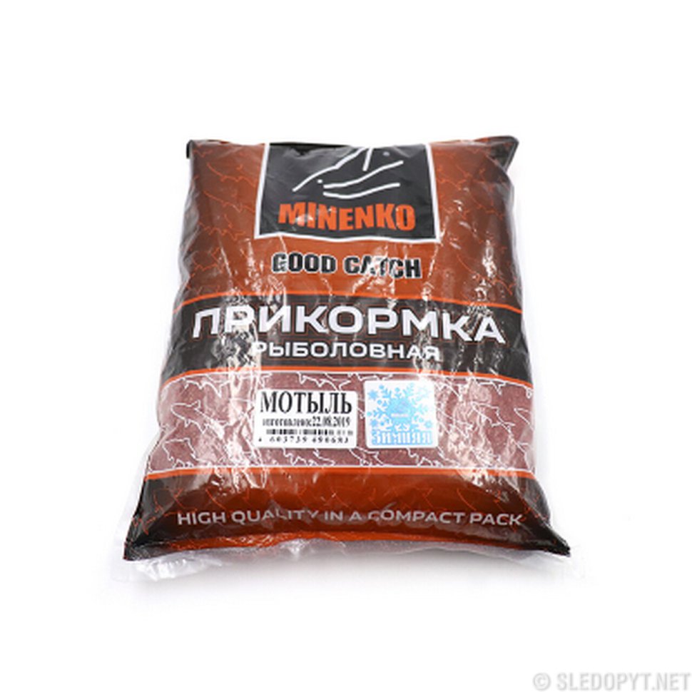Прикормка Minenko Good Catch Зимняя мотыль 700г 4404