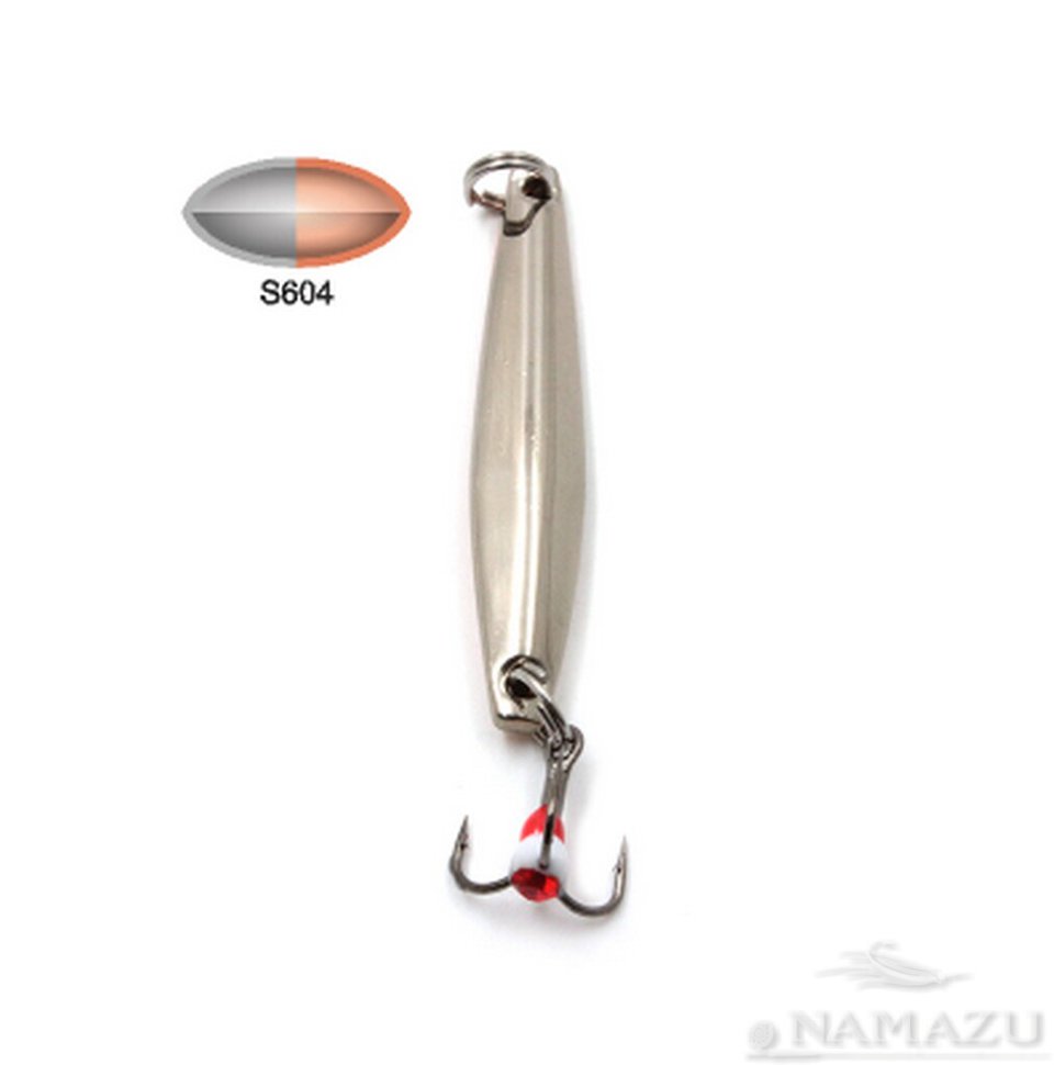 Блесна зимняя Namazu W-crunch, 46.5 мм, 5 г, цвет S604 N-VWC5-604