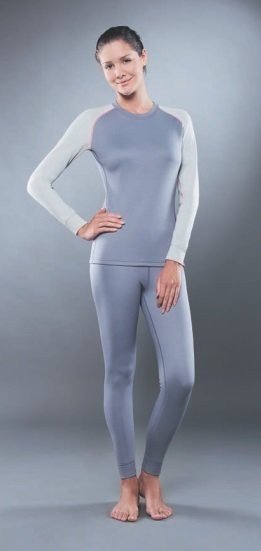 Лосины GUAHOO Sport Heavy 561 P-GY (XL)